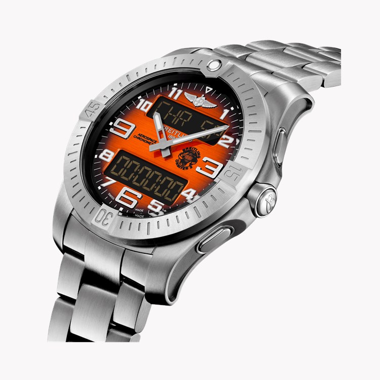 Breitling Aerospace B70 Orbiter 43mm, Orange Dial, Arabic Numerals_2