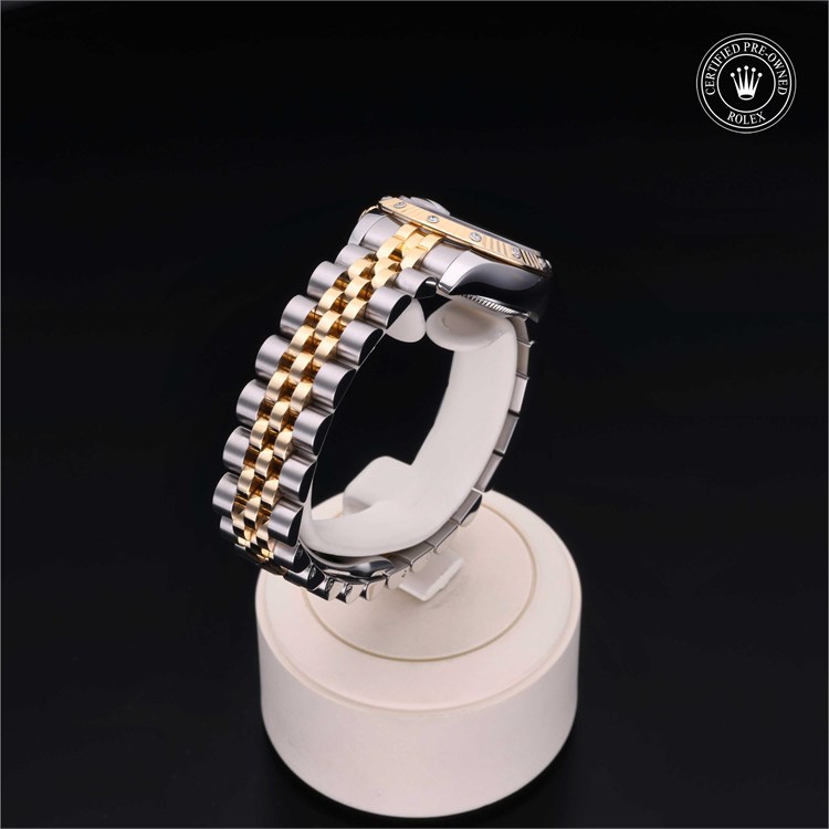 Lady-Datejust 26 2014, 26mm, Oystersteel & Yellow Gold
