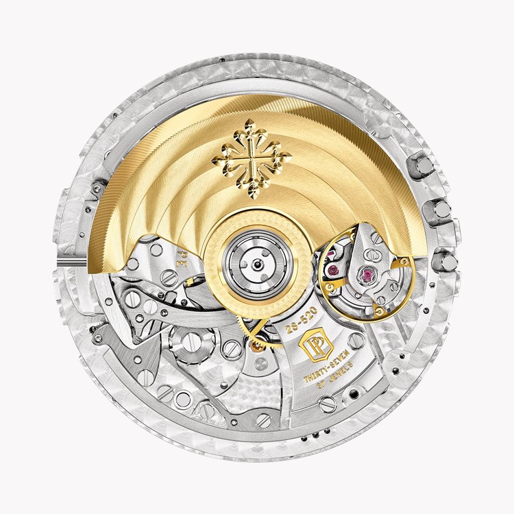 Patek Philippe Complications 42mm, Blue Dial, Baton Numerals_5