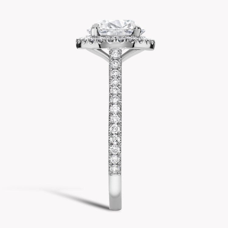 Celestial Brilliant Cut 2.08ct Type IIA Diamond Cluster Ring Brilliant cut, Claw set_4