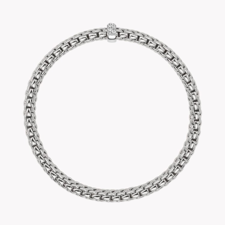 Fope Vendôme Flex'it 0.10ct Diamond Bracelet Brilliant Cut, Grain Set_3
