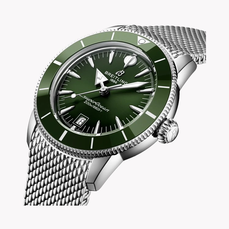 Breitling Superocean Heritage B31 Automatic 44 44mm, Green Dial, Baton Numerals_2