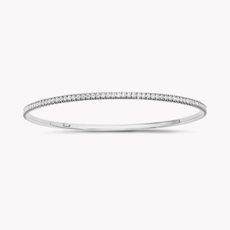Diamond Eternity Bangle Brilliant Cut, Grain Set_1