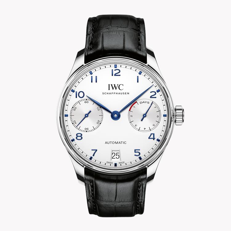 IWC Portugieser Automatic 42.3mm, Silver Dial, Arabic Numerals_1