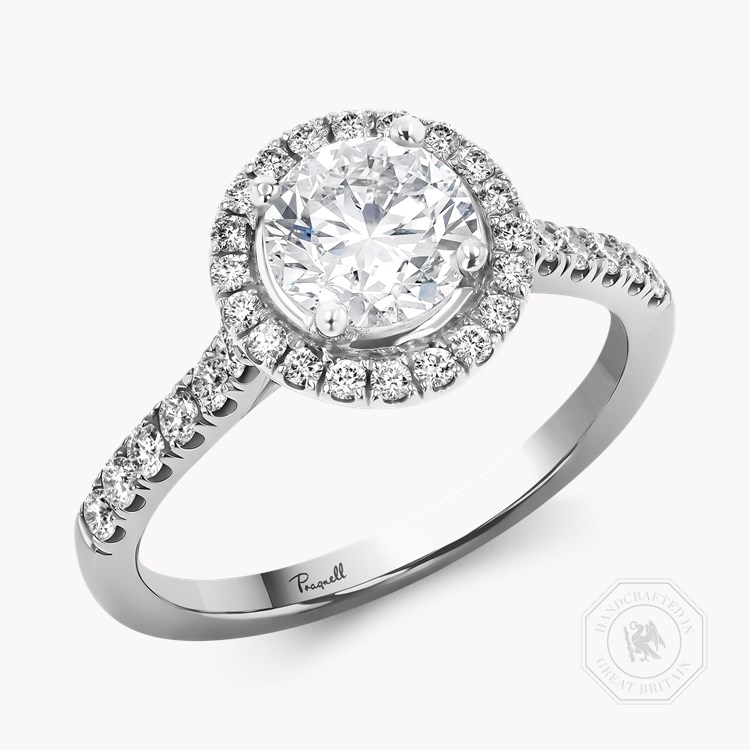 Celestial 0.30ct Brilliant Cut Diamond Cluster Ring Brilliant cut, Claw set_1