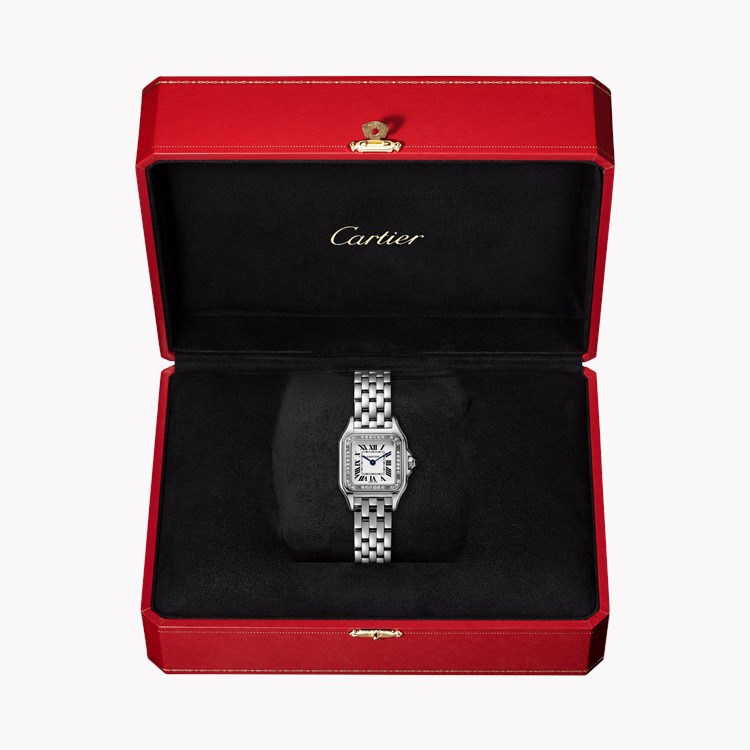 Cartier Panthère de Cartier Small, Silver Dial, Roman Numerals_5
