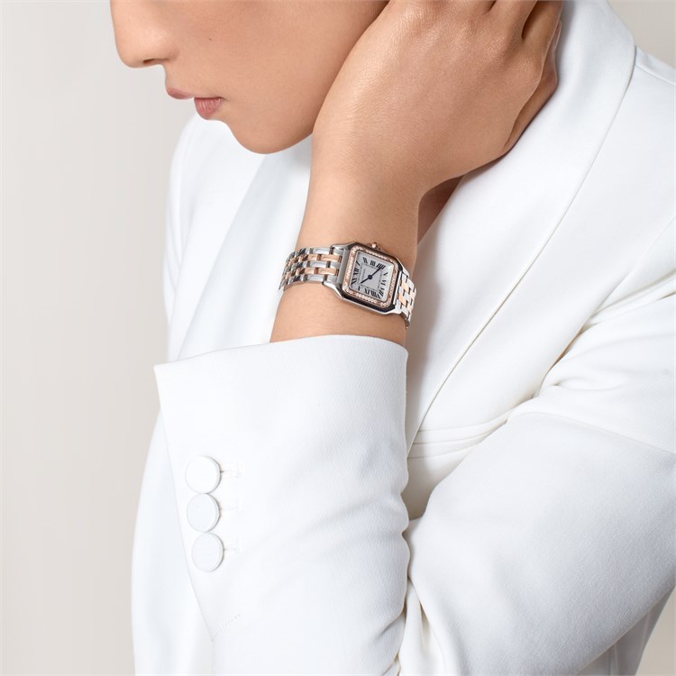Cartier Panthère de Cartier Medium, Silver Dial, Roman Numerals_10