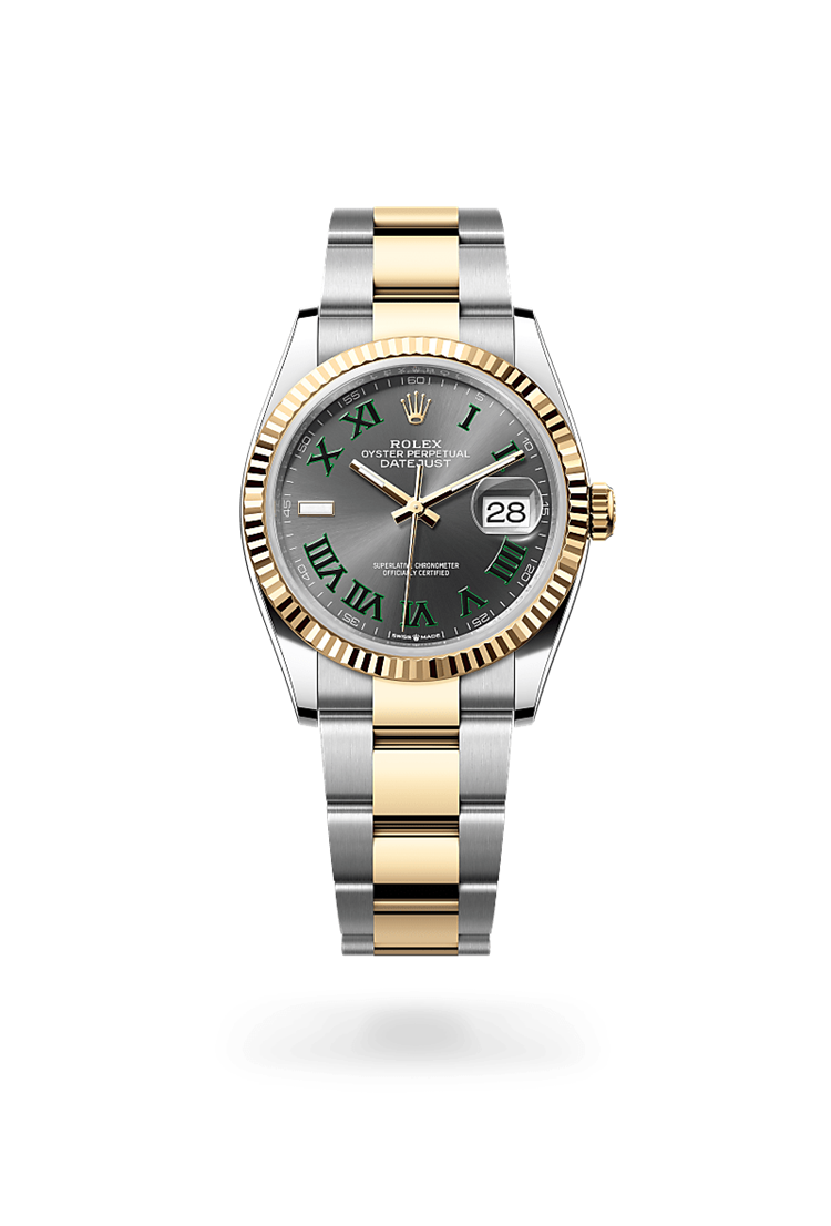 Datejust 36, Oyster, 36 mm, Oystersteel and yellow gold