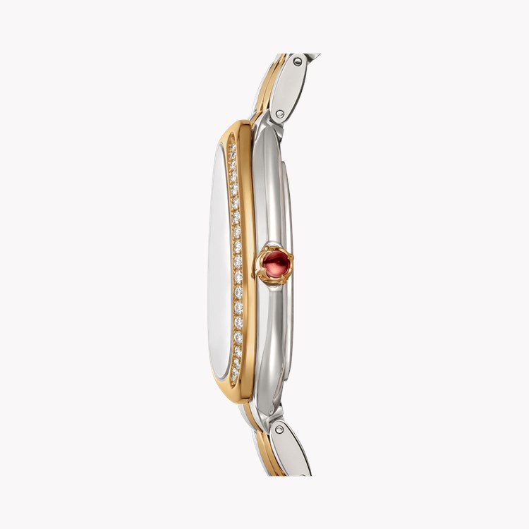 Bvlgari Serpenti Seduttori 33mm, Mother of Pearl Dial, Baton & Roman Numeral_3