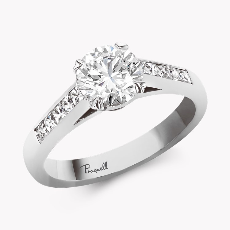 Gatsby 1.15ct Brilliant Cut Botswana Diamond Ring Brilliant cut, Claw set_1