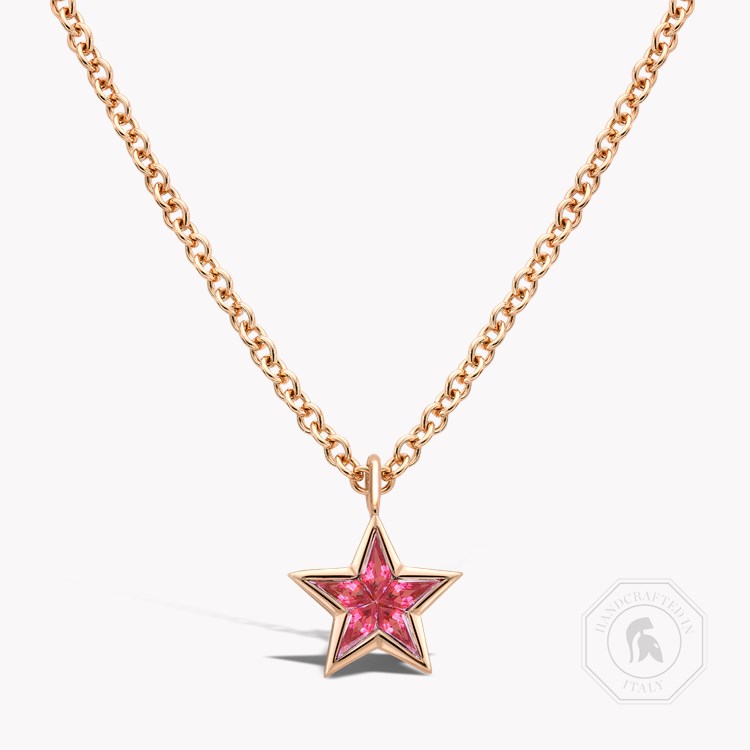 RockStar Ruby Pendant Kite Cut, Rubover Set_1
