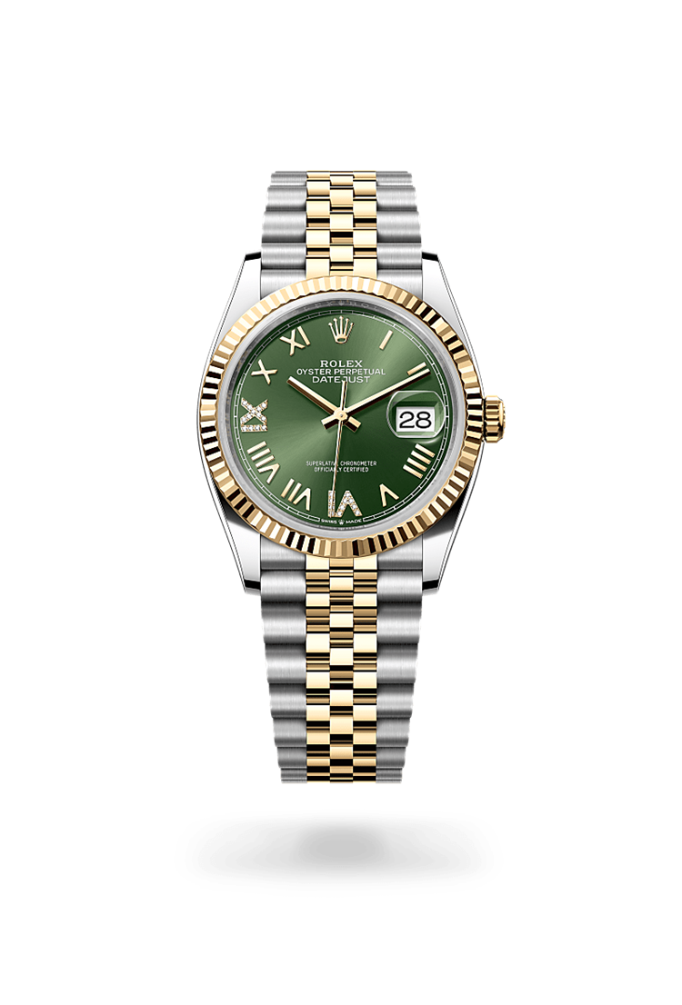 Datejust 36, Oyster, 36 mm, Oystersteel and yellow gold