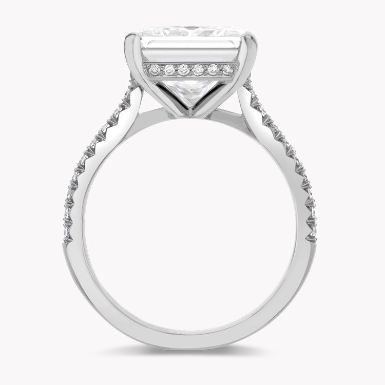 Aurora 5.05ct Diamond Ring Princess Cut, Channel Set_3