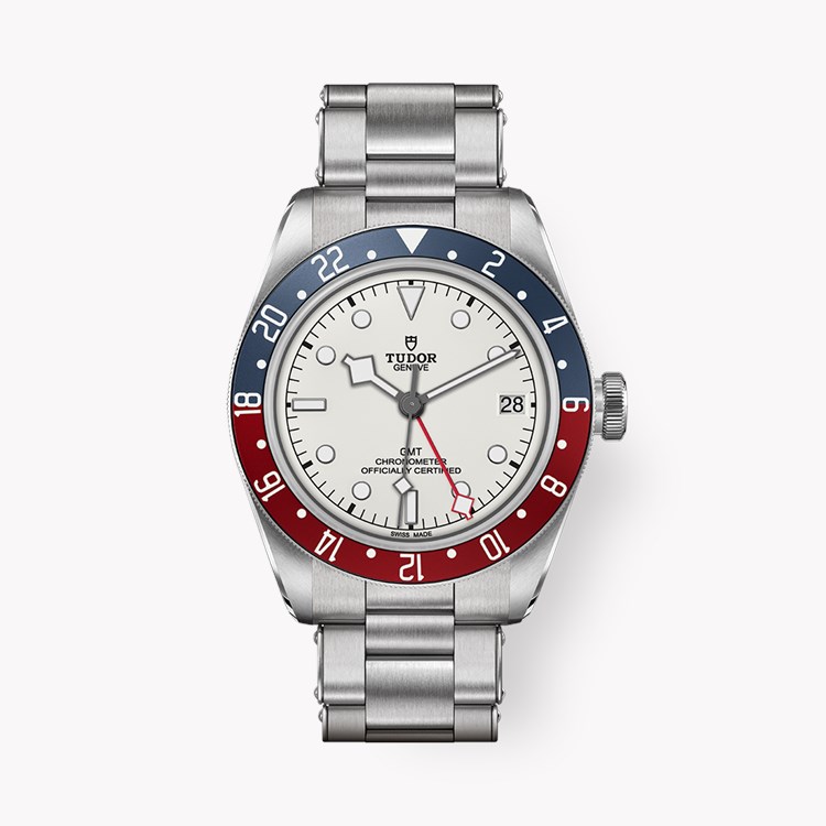 Tudor Black Bay GMT 41mm, White Dial, Baton Numerals_1