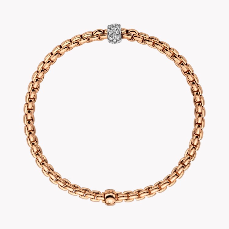 FOPE Eka Flex'It Large Diamond Bracelet Brilliant Cut, Pave Set_2