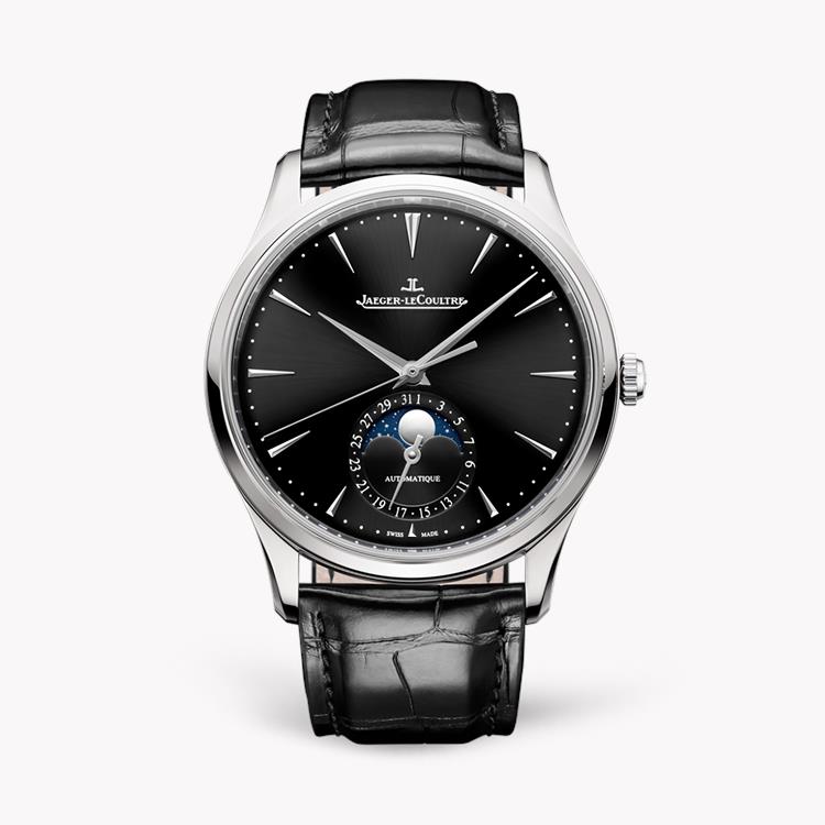 Jaeger-LeCoultre Master Ultra Thin Moon 39 Q1368471 Watch - 39mm, Black ...