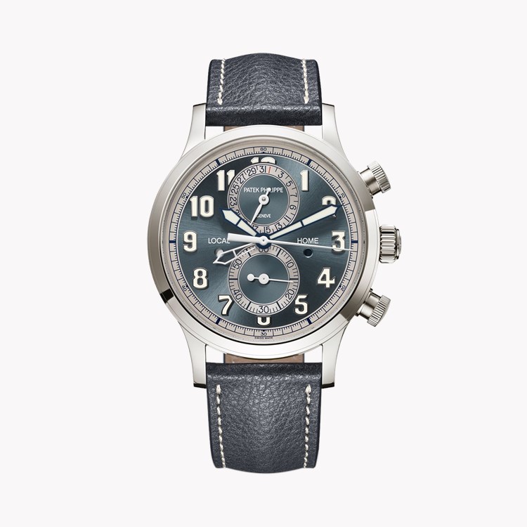 Patek Philippe Complications 42mm, Blue-Grey Dial, Arabic Numerals_1