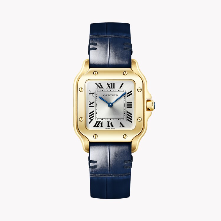 Cartier Santos de Cartier Small, Silver Dial, Roman Numerals_2