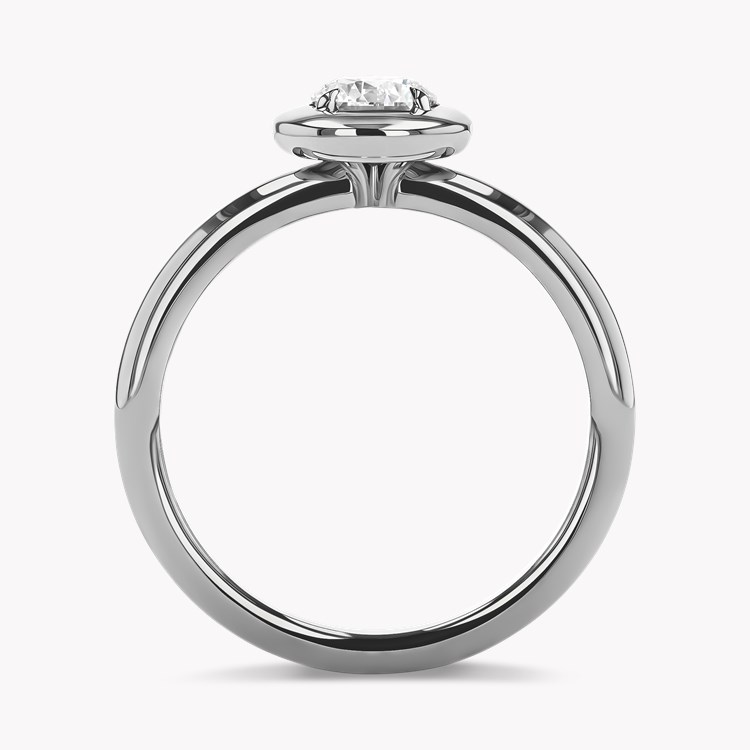 Skimming Stone 0.50ct Brilliant Cut Diamond Ring Brilliant cut, Claw set_3