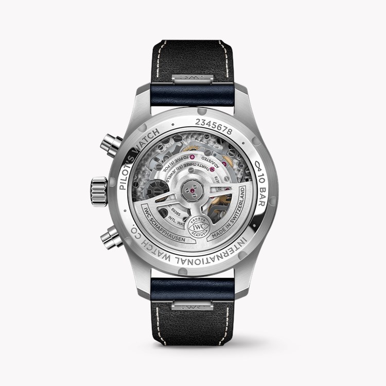 IWC Pilot's Chronograph 41 41mm, Blue Dial, Arabic Numerals_2