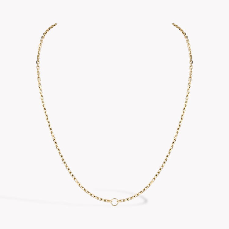Forzatine Chain Necklace 50cm with Central Jump Ring _2