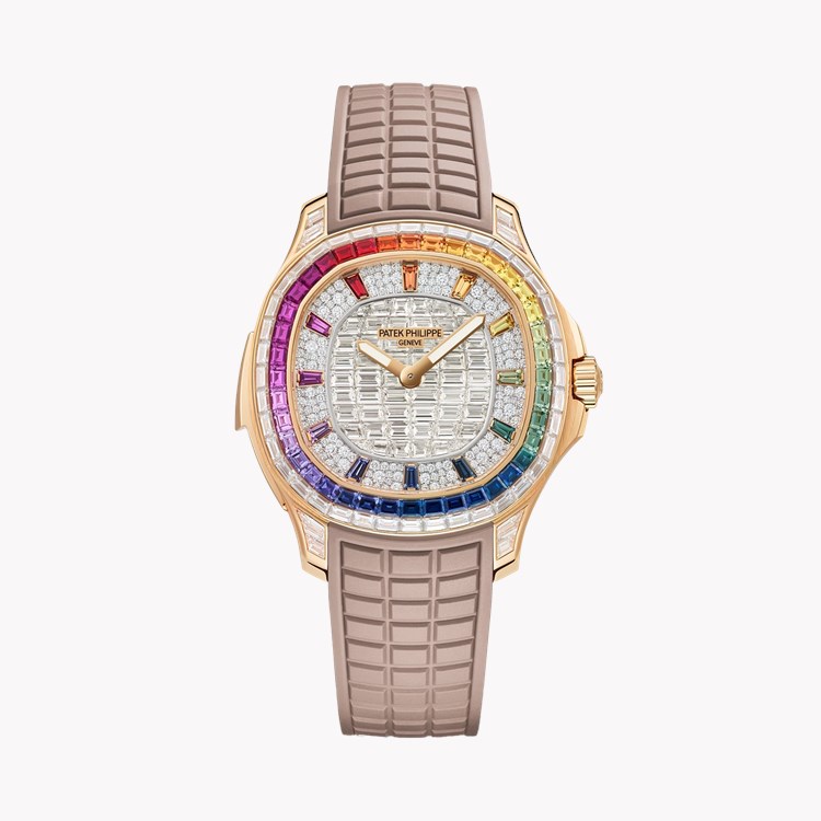 Patek Philippe Grand Complications Aquanaut Luce 'Rainbow' 38.8mm, Diamond Dial, Gem Numerals_1