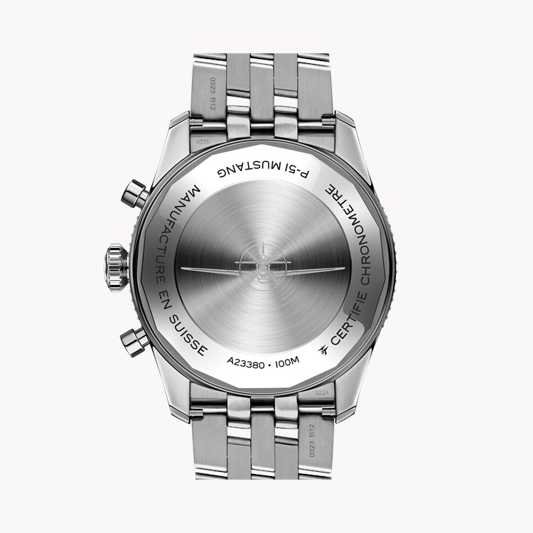 Breitling Classic AVI Chronograph P-51 Mustang 42mm, Black Dial, Arabic Numerals_2
