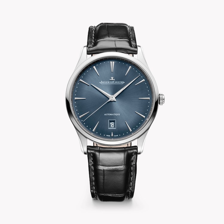 Jaeger-LeCoultre Master Ultra Thin Date 39mm, Blue Dial, Baton Numeral_1