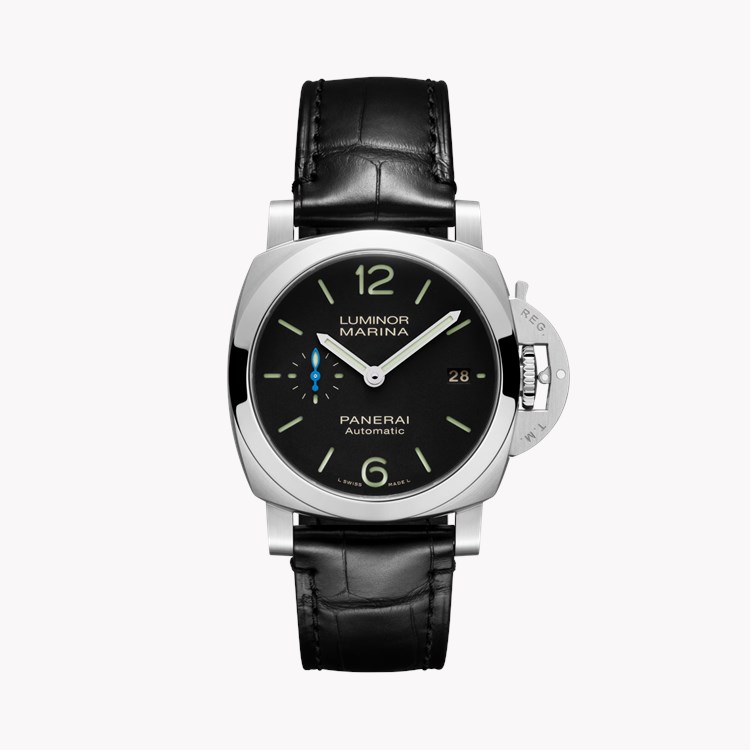 Panerai Luminor Marina Quaranta - 40mm 40mm, Black Dial, Arabic/Baton Numerals_1