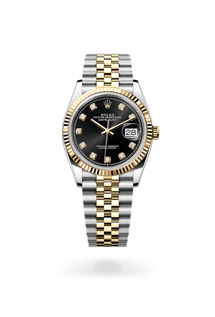 Datejust 36, Oyster, 36 mm, Oystersteel and yellow gold