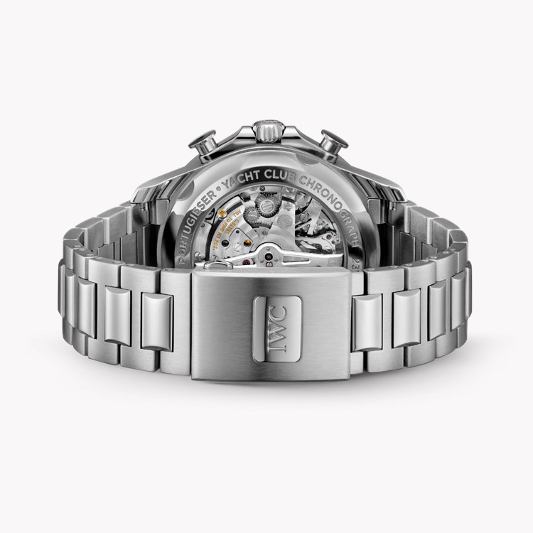 IWC Portugieser Yacht Club Chronograph 44.6mm, Silver Dial, Arabic Numerals_4