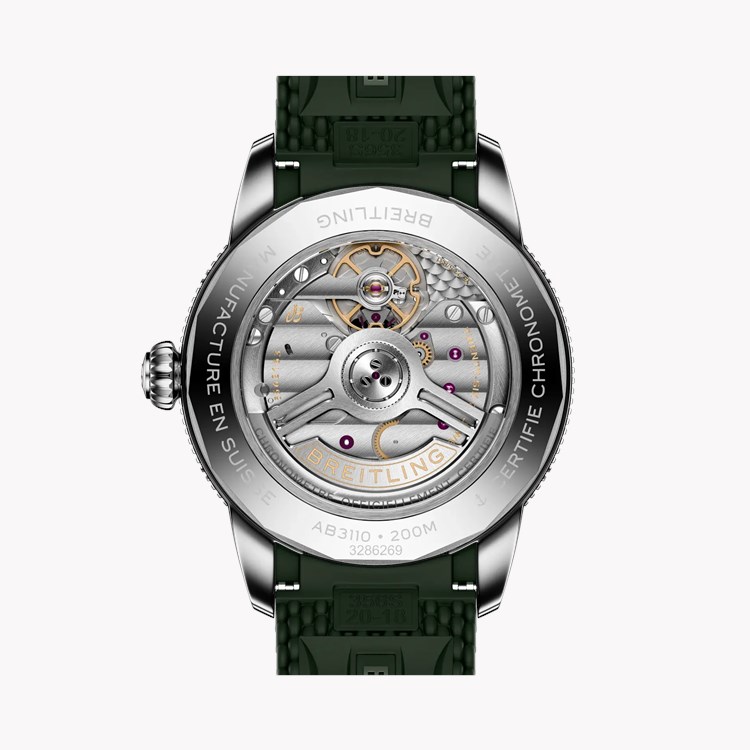 Breitling Superocean Heritage B31 Automatic 40 40mm, Green Dial, Baton Numerals_4