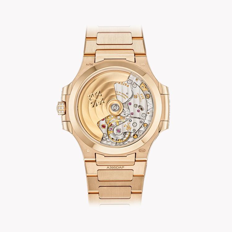 Patek Philippe Nautilus Haute Joaillerie 35.2mm, Pave Diamond Dial, Baton/Arabic Numerals_2