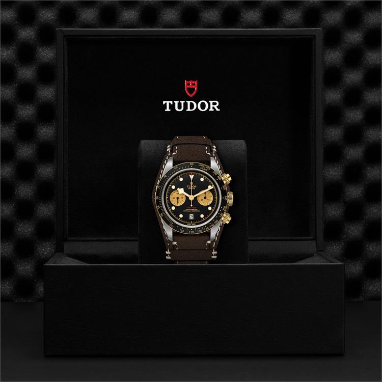 Tudor Black Bay Chrono S&G M79363N-0002 Watch - 41mm. Black Dial  