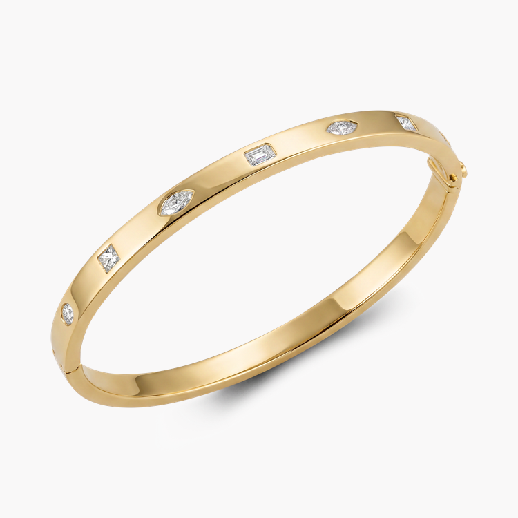 Marquise, Oval, Princess and Emerald Cut Diamond Bangle Marquise, Oval, Princess & Emerald Cut, Gypsy Set_2
