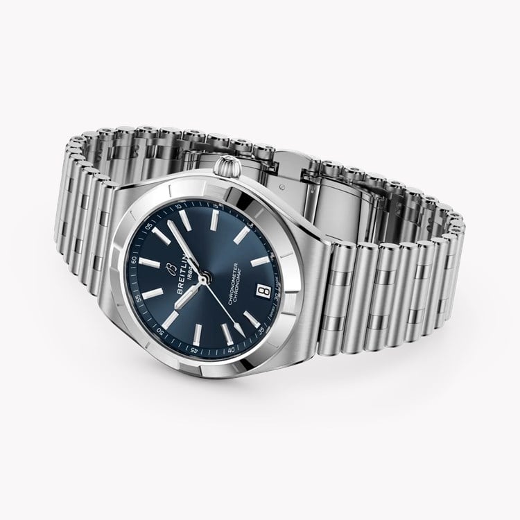 Breitling Chronomat Automatic 36 36mm, Blue Dial, Baton Numerals_3