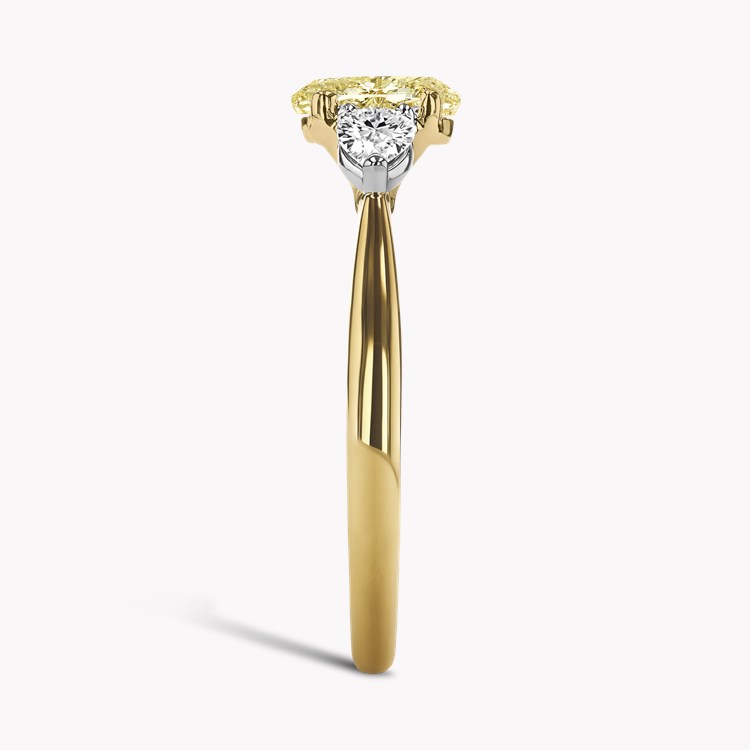 Classic 1.19ct Oval Cut Diamond Three Stone Ring Oval Cut, Claw Set_4