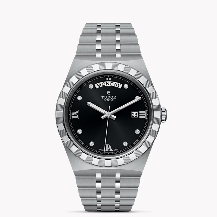 Tudor Royal 41mm. Black Dial. Diamond Numerals_1