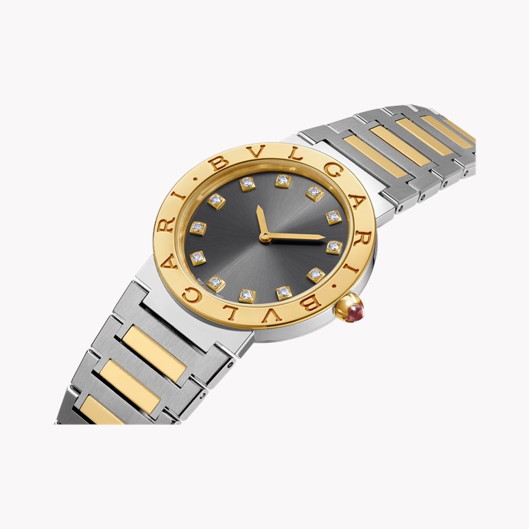 Bulgari Bulgari 33mm Anthracite Dial Diamond Numeral_2