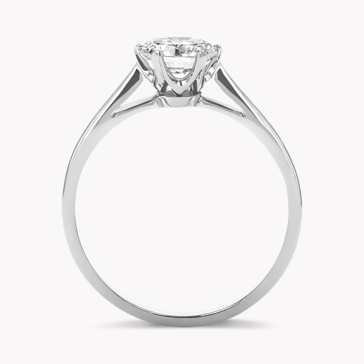 Brilliant Cut 0.97ct Diamond Solitaire Ring Brilliant cut, Claw set_3