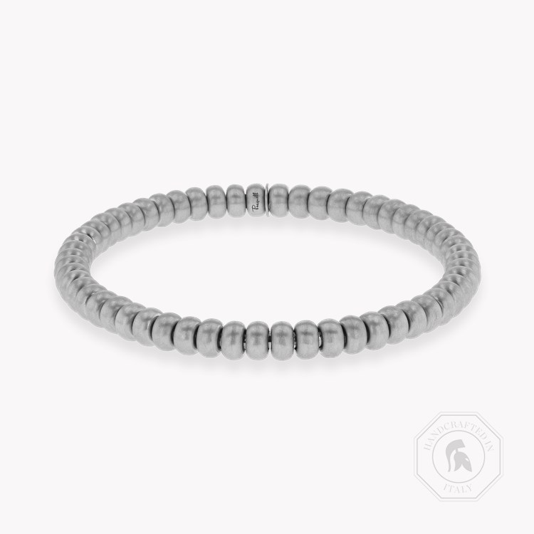 Bohemia Bold Large Brushed Rondell Expandable Bangle