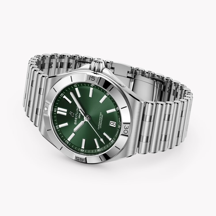 Breitling Chronomat B31 40 40mm, Green Dial, Baton Numerals_3