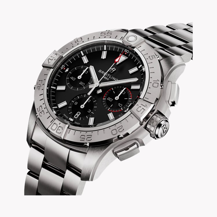 Breitling Avenger Chronograph 42 42mm, Black Dial, Baton Numeral_2