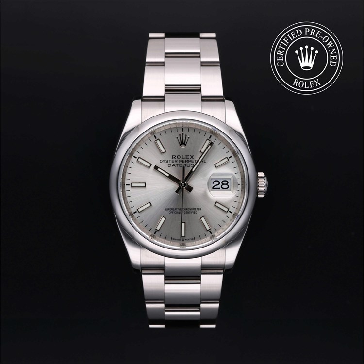 Datejust 36 with a bezel and bracelet