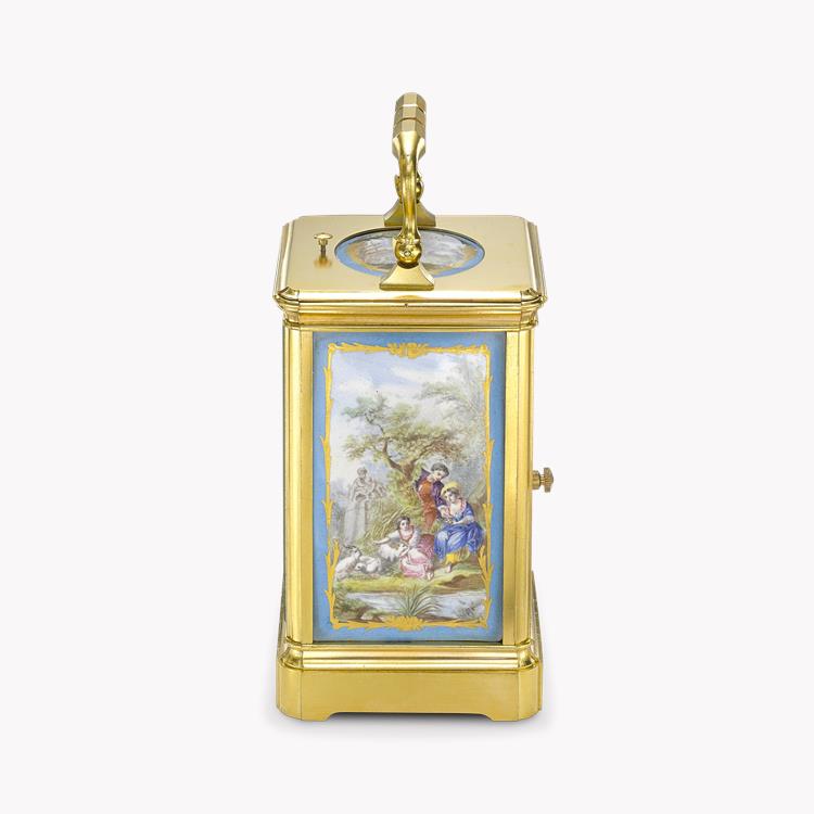 Corniche Cased Carriage Clock _2