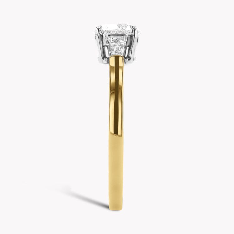 Regency 2.50ct Brilliant Cut Diamond Ring Brilliant & Tapered Baguette Cut, Claw Set_4