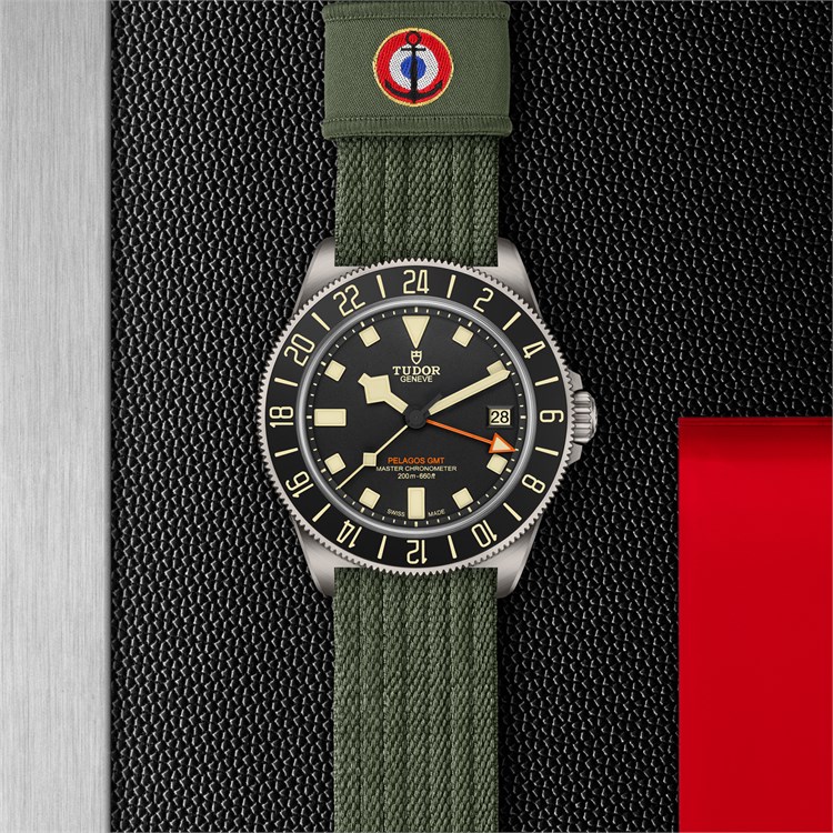 Tudor Pelagos FXD GMT 42mm. Black Dial. Baton Numerals_4