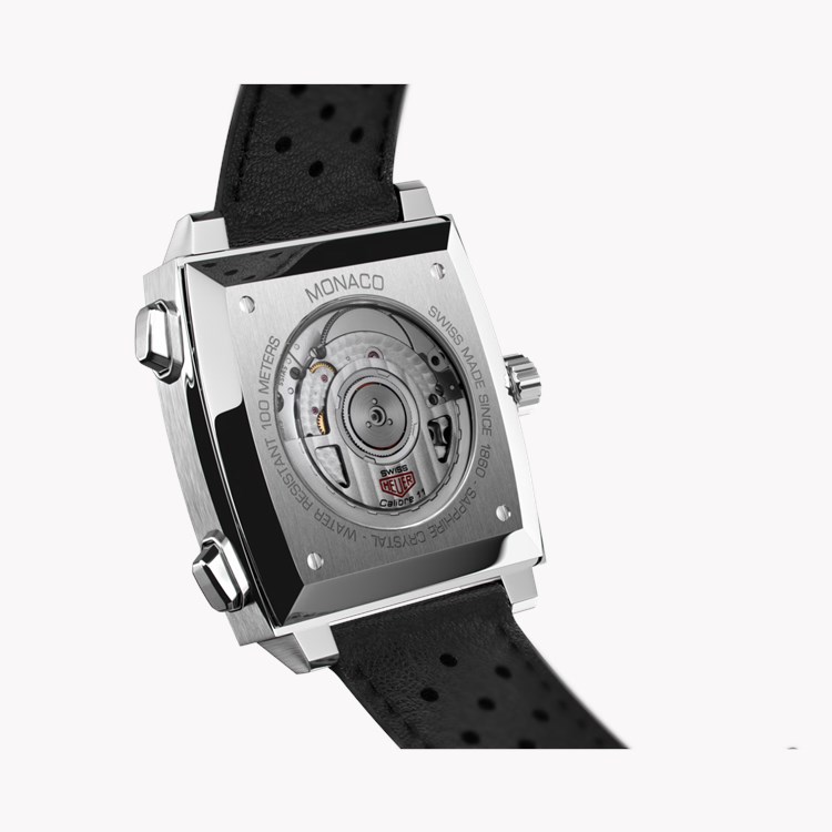 Tag Heuer Monaco Chronograph 39mm, Blue Dial, Baton Numerals_2