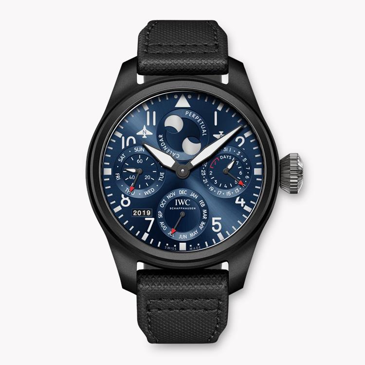 IWC Big Pilot Perpetual Calendar Edition 'Rodeo Drive' 46.5mm, Blue Dial, Arabic Numerals_1