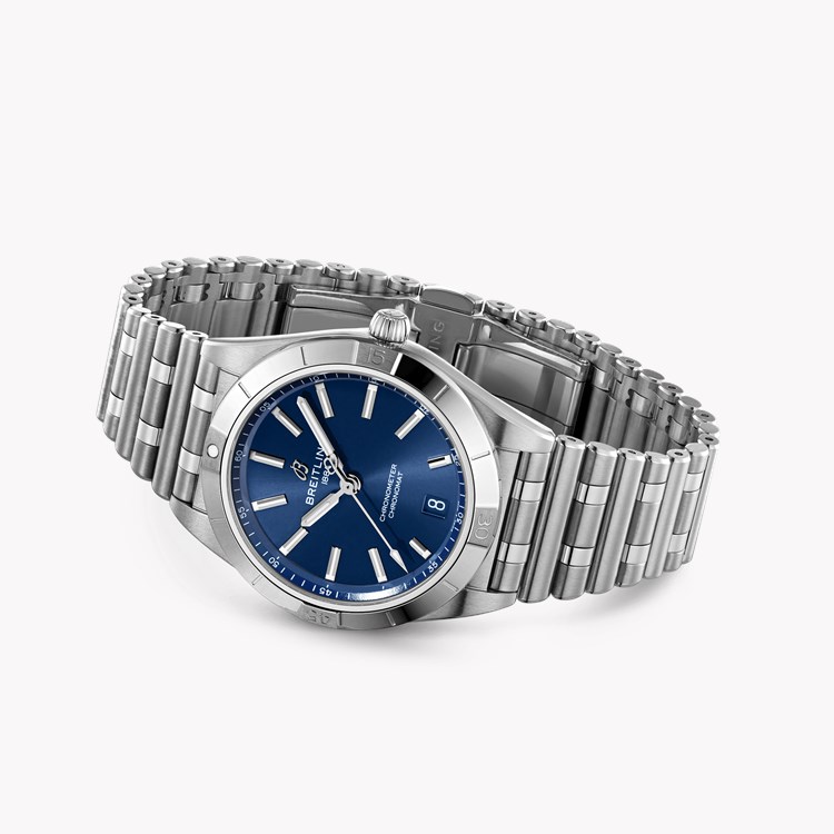 Breitling Chronomat Automatic 36 36mm, Blue Dial, Baton Numerals_3